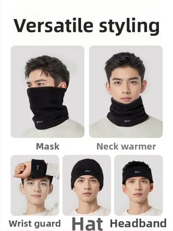 Xtep maska za biciklizam - unisex, poliester tkanina