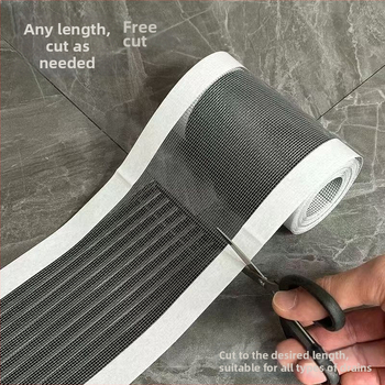 Vienkartinė lipni grindų nuotekų filtro juostelė, anti blokavimo filtras, stiklo pluošto tinklelis, ritinys, 220 vnt dėžutėje
