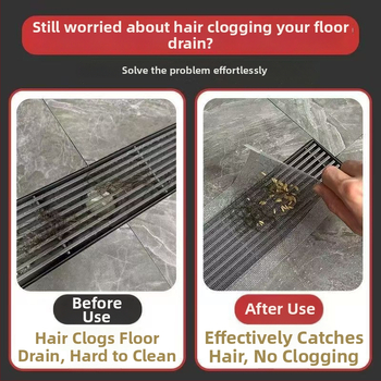 Vienkartinė lipni grindų nuotekų filtro juostelė, anti blokavimo filtras, stiklo pluošto tinklelis, ritinys, 220 vnt dėžutėje