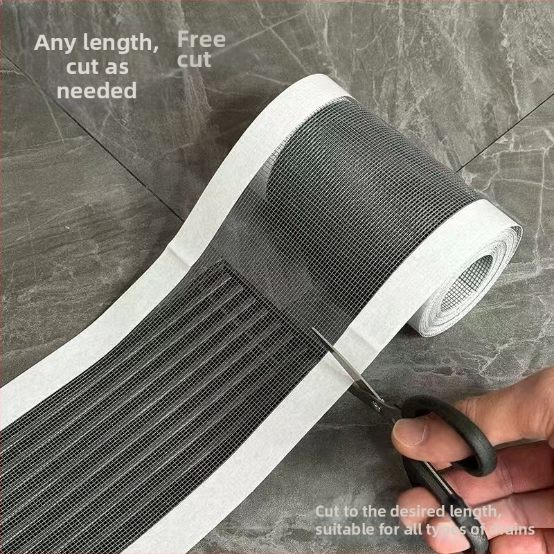 Jednokratna samoljepljiva mreža filtra za odvod pod, anti-zagušenja, vlakna stakla, rola, 220 kom u kutiji