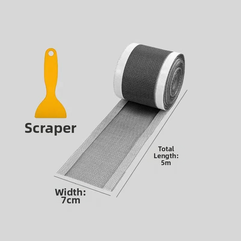 Vienkartinė lipni grindų nuotekų filtro juostelė, anti blokavimo filtras, stiklo pluošto tinklelis, ritinys, 220 vnt dėžutėje
