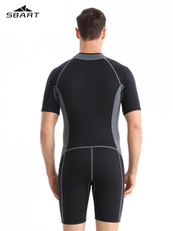 Sharkbat Meeste 1,5 mm neopreen sukeldumiskostüüm UV-kaitse, soojus ja kriimustuste vastupanu (Materjal: 90% neopreen, 10% nailon; Funktsioonid: UV kaitse, soojus, kriimustuste vastupanu; Seisukorrad: suvi, talv, kevad, sügis; Bränd: Sharkbat)