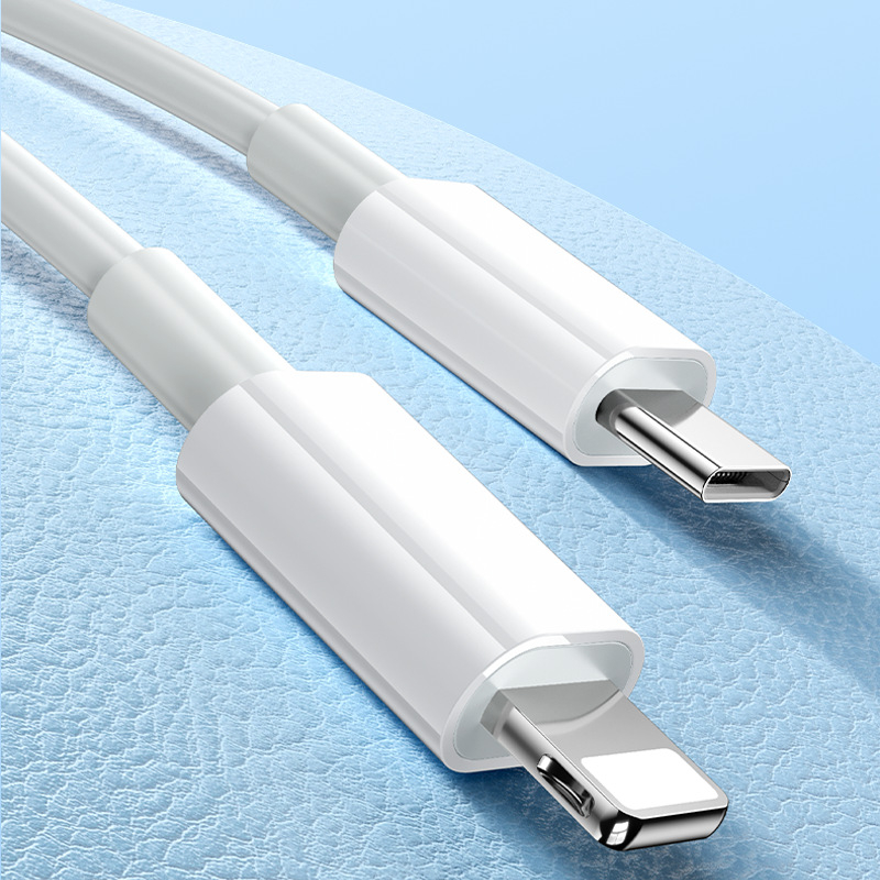 Feather Height PD20W laadimiskaabel kolme pistikuga: Lightning, Micro USB, Type-C; TPE materjal; kiire laadimine