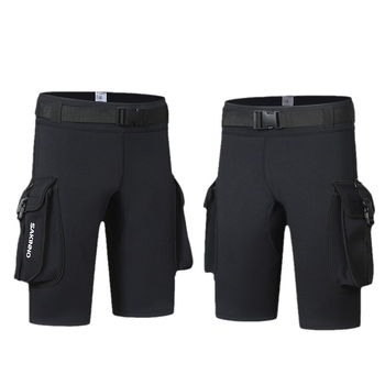 3 mm neopren kratke hlače za ronjenje, unisex, s džepom za pohranu, za ronjenje