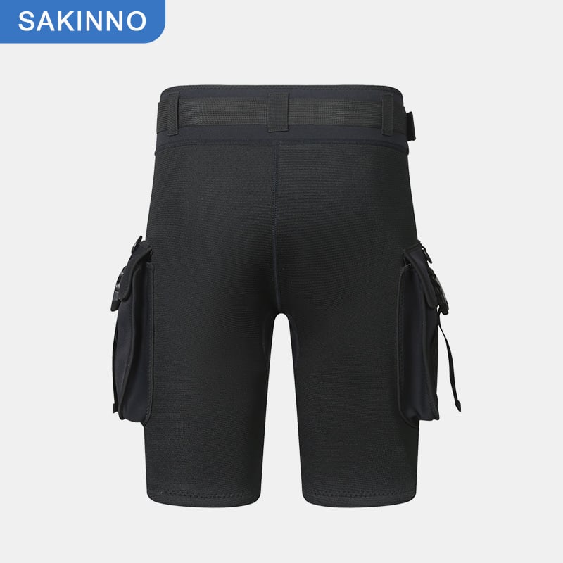 3 mm neopren kratke hlače za ronjenje, unisex, s džepom za pohranu, za ronjenje