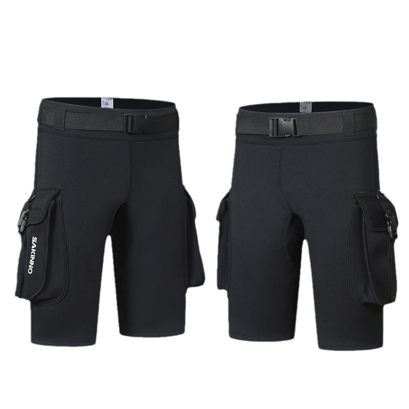 3 mm neopren kratke hlače za ronjenje, unisex, s džepom za pohranu, za ronjenje