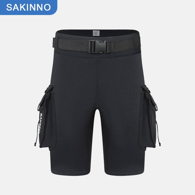 3 mm neopren kratke hlače za ronjenje, unisex, s džepom za pohranu, za ronjenje