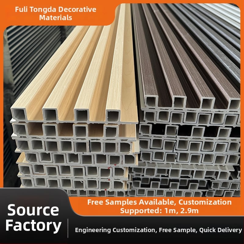 WPC πάνελ τοίχου με πλέγμα – Υλικό: ξύλο-πλαστικό; Μοντέλο: Grid; Στυλ: Pattern, Νέο Κινέζικο Στυλ, Μοντέρνο Minimalist, Light Luxury; Μάρκα: Fulida; Προέλευση: Κίνα