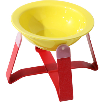 PAWSARTI Görbe élű kerámia macska etetőtál MGYSC022