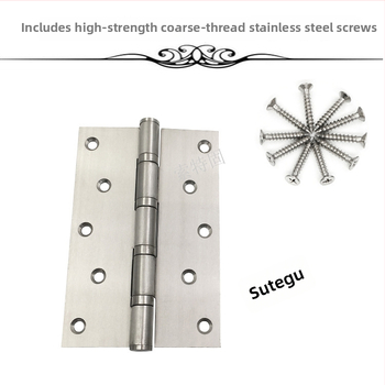 Ložiskový pánt pre masívne drevené dvere, nerezová oceľ, brúsený povrch, ťažká záťaž, model 633/843