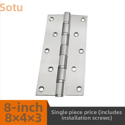 Ložiskový pánt pre masívne drevené dvere, nerezová oceľ, brúsený povrch, ťažká záťaž, model 633/843