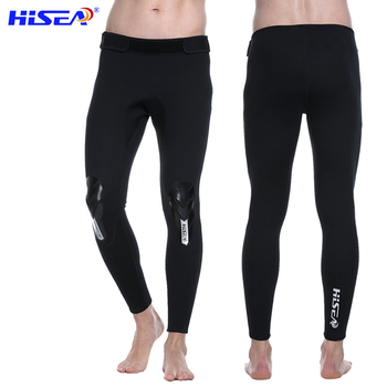 HISEA potápačské nohavice, teplé, stredná výška pásu, jednofarebný dizajn, potápačský materiál, unisex, dospelí, na všetky ročné obdobia