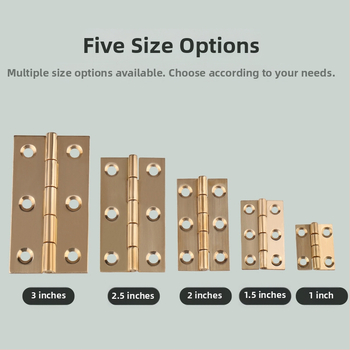 Meďový pánt pre skrinky (Značka: Tianlin; Štýl: Moderný minimalistický; Materiál: Meď; Vhodné pre dvere skriniek z masívneho dreva)