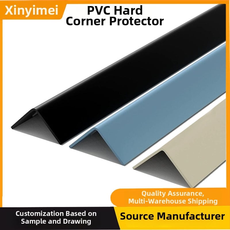 Rohový ochranný profil pre hrany schodov (PVC tvrdý plast, proti kolíziám, protišmykový, vodotesný, odolný voči opotrebeniu)