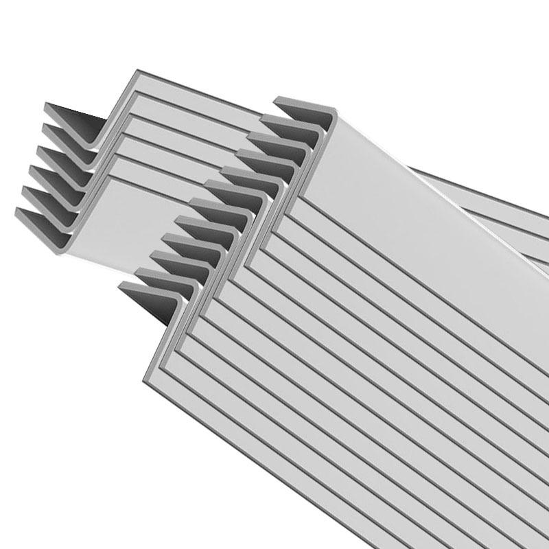 Rohový ochranný profil pre hrany schodov (PVC tvrdý plast, proti kolíziám, protišmykový, vodotesný, odolný voči opotrebeniu)