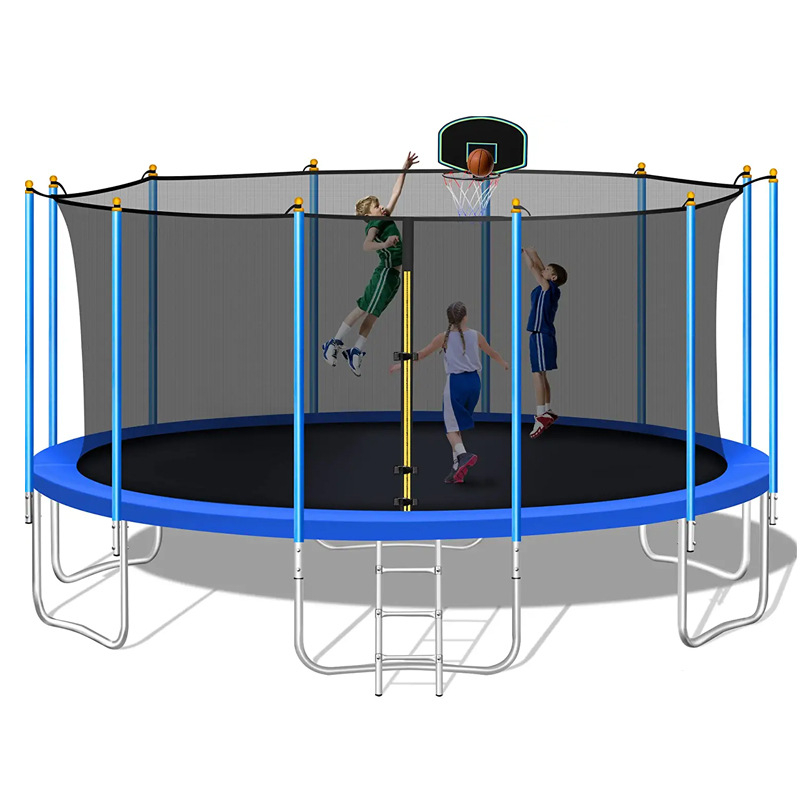 Laste trampolinile mõeldud korvpallivarda — valatud raud, 3 kg, karkass ja rõngas