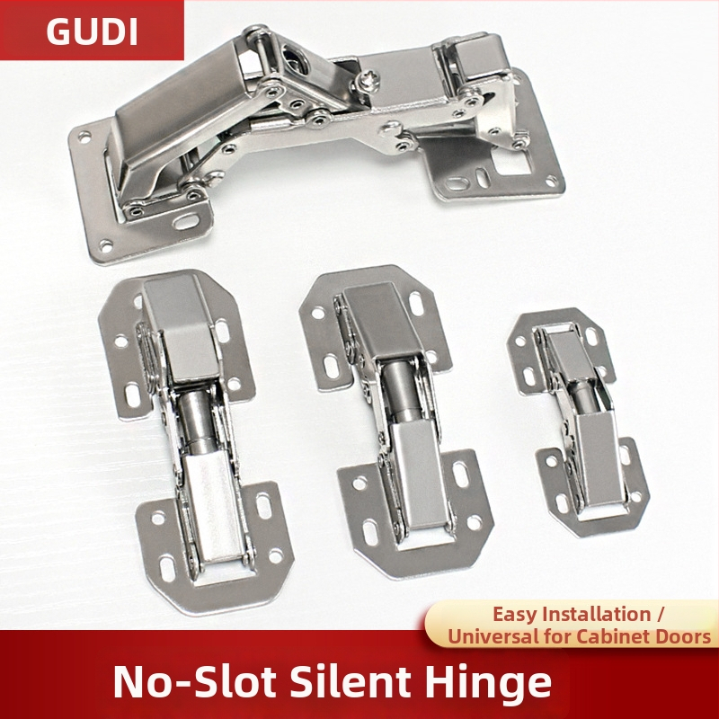 Skriňový dverový pánt – hydraulické tlmenie, bez otvorov, za studena valcovaná oceľ, niklované, model A1