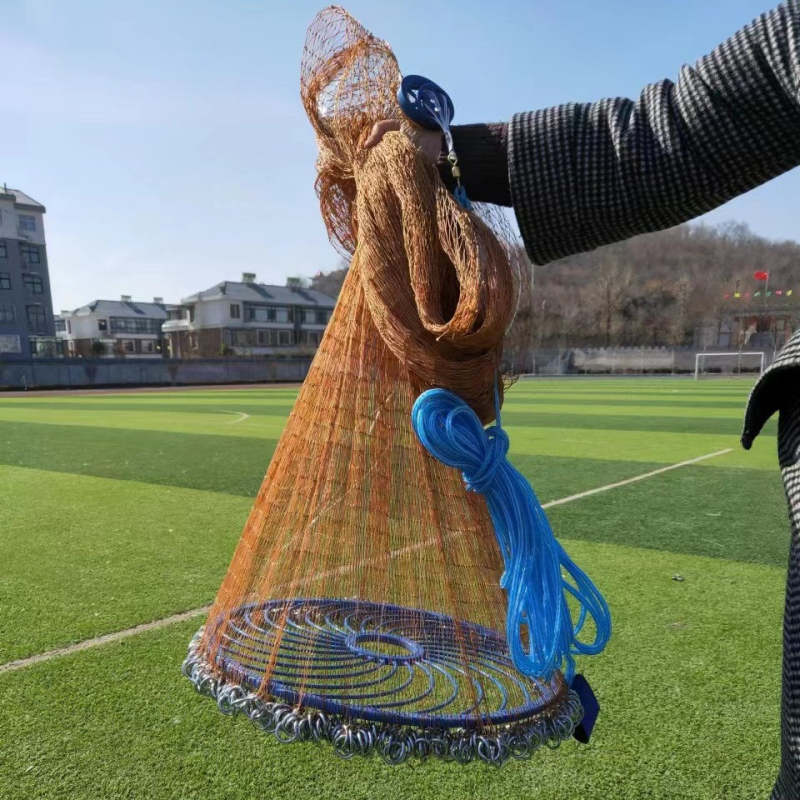 Diskisti stiilis heitvõrk – käsirelva heide, kergelt heitvad pöörlev võrk kalapüügiks – bränd Tado, päritolu Hiina, kalapüügi varustus, 2020 kevad