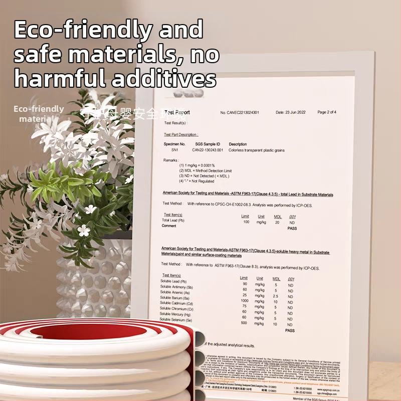 Tuščia PVC buferio juosta stalų kraštui, lipuojama, 200 komplektų