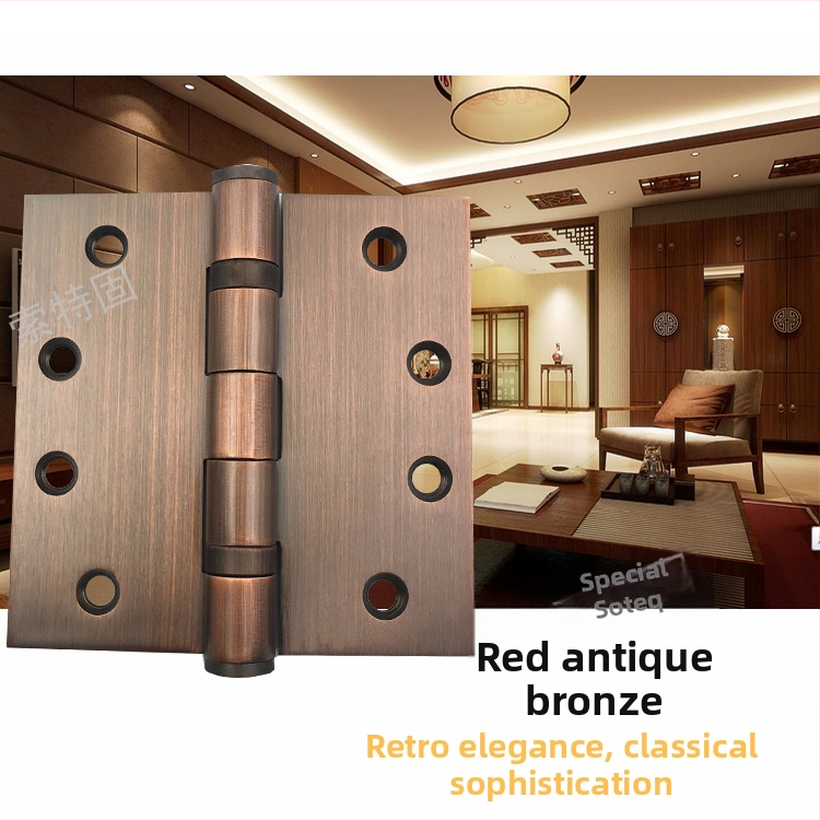 Pánt na drevené dvere z nerezovej ocele — jednoduchý štýl, leštený + elektroplátovaný povrch, značka STG, nerezová oceľ