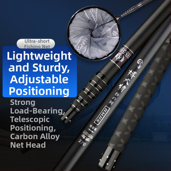 Uhlíkový ultrakrátky teleskopický prút na ryby, 3 diely, 133 g, rozšíriteľný