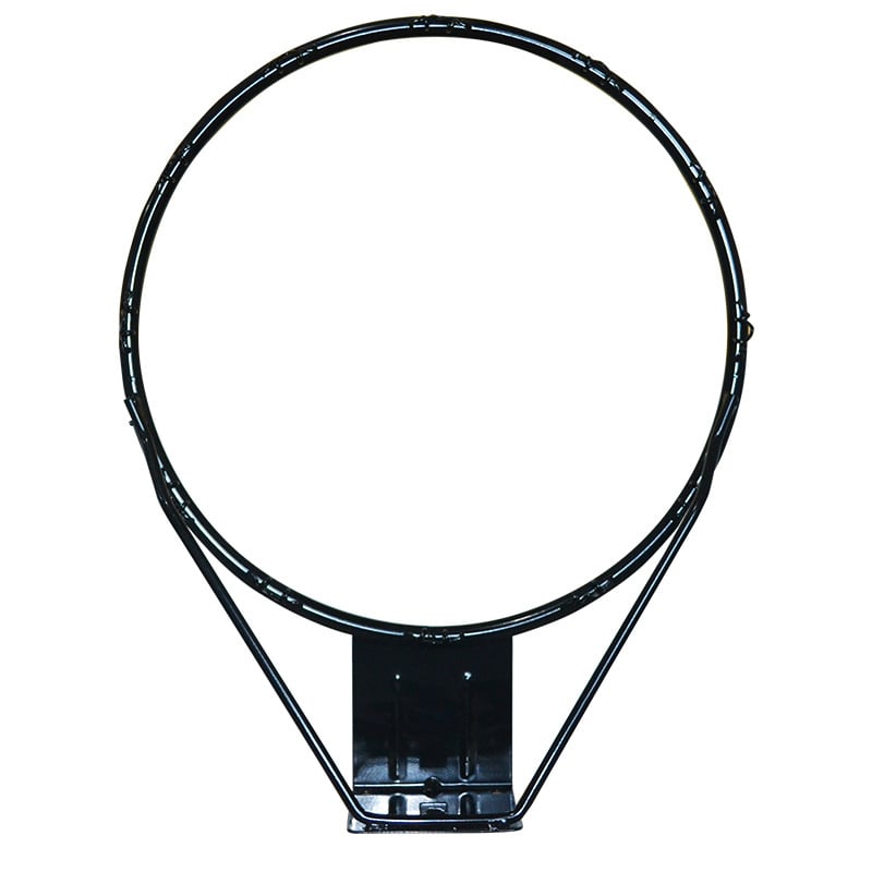 Pevný basketbalový obruč, konštrukcia z liatiny, priemer rúry 16 mm, hmotnosť 3,25 kg, SOBALL