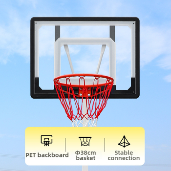 Prenosný vonkajší basketbalový kôš s nastaviteľnou výškou — oceľová konštrukcia, 17 kg, značka Witess/Eyemaker