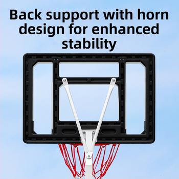 Prenosný vonkajší basketbalový kôš s nastaviteľnou výškou — oceľová konštrukcia, 17 kg, značka Witess/Eyemaker