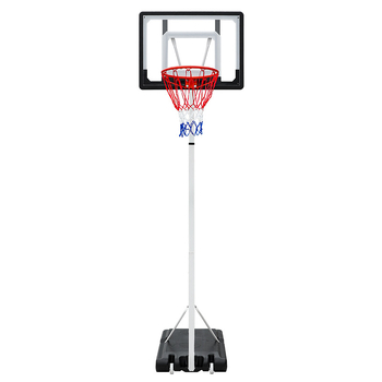 Prenosný vonkajší basketbalový kôš s nastaviteľnou výškou — oceľová konštrukcia, 17 kg, značka Witess/Eyemaker