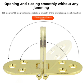 Tuhý okrúhly šarnír, skladací vrchný diel, model 3+6, materiál: zliatina zinku/nerezová oceľ, lesklý povrch, moderný minimalistický štýl