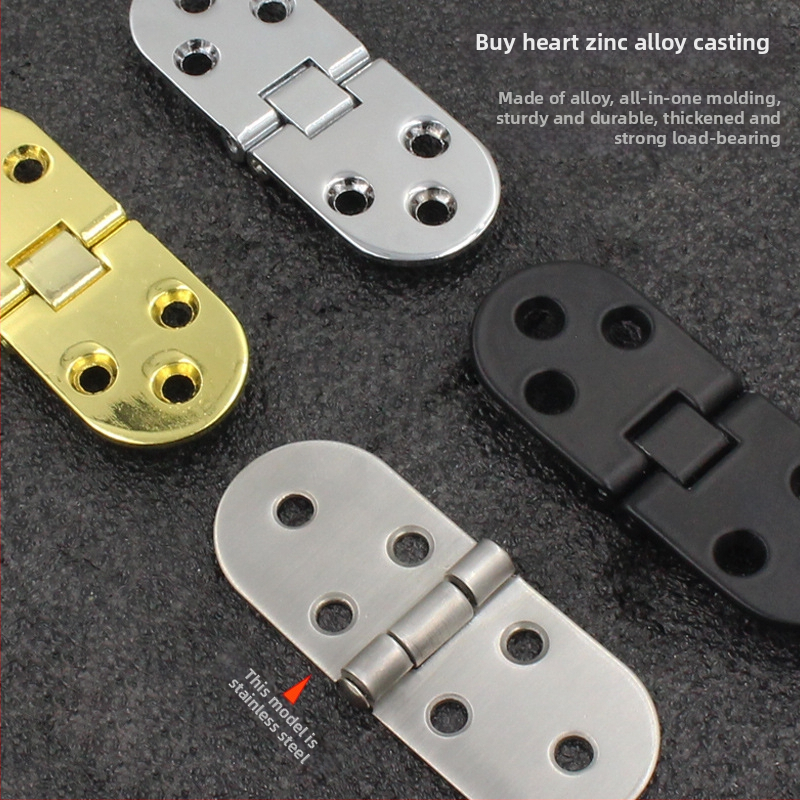 Storas apvalaus stalo šarnyras su sulankstomu viršeliu, modelis 3+6, medžiaga: cinko lydinys/ nerūdijantis plienas, blizgi paviršius, šiuolaikiškas minimalistinis stilius