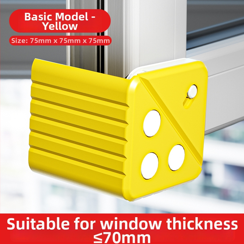 Hlinírový ochranný roh okna s plným krytím, proti kolízii, pre vnútorné otváranie okien, súprava ochrany dverí a okien, so dvomi magnetmi