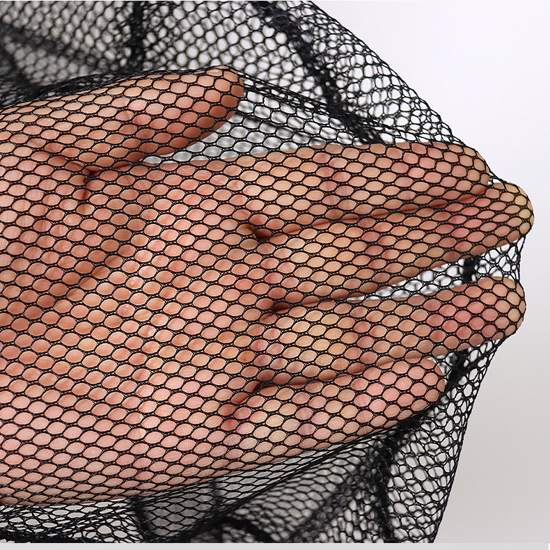 Nylonová trojuholníková skladacia sieť na rybolov, teleskopická, prenosná