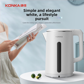 Elektrický rýchlovarný hrniec 1.8L, nerezová oceľ, spodné vykurovanie, 1500–2000W, automatické vypnutie