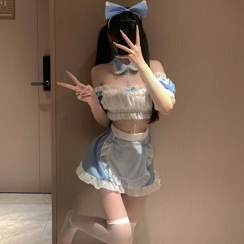 Rolová súprava pre služku, priehľadný dizajn, polyesterová látka, obsah polyesteru 90–95%, uvedenie na jar 2025