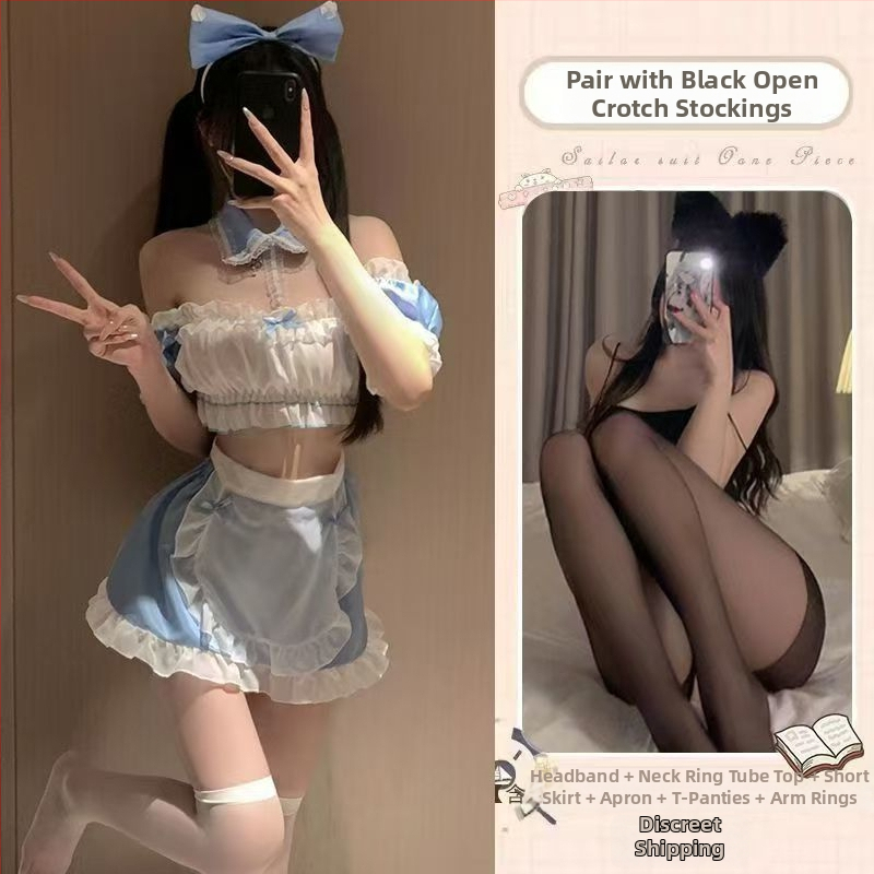 Rolová súprava pre služku, priehľadný dizajn, polyesterová látka, obsah polyesteru 90–95%, uvedenie na jar 2025