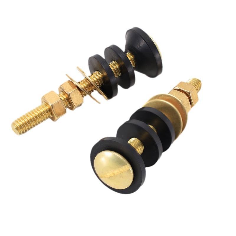 Rozdeľovací skrut pre upevnenie veka toalety – meď a nerezová oceľ, modely B801/B802/B803/B804, značka Group Technology Bathroom, štýl Štandardný/Moderná jednoduchosť