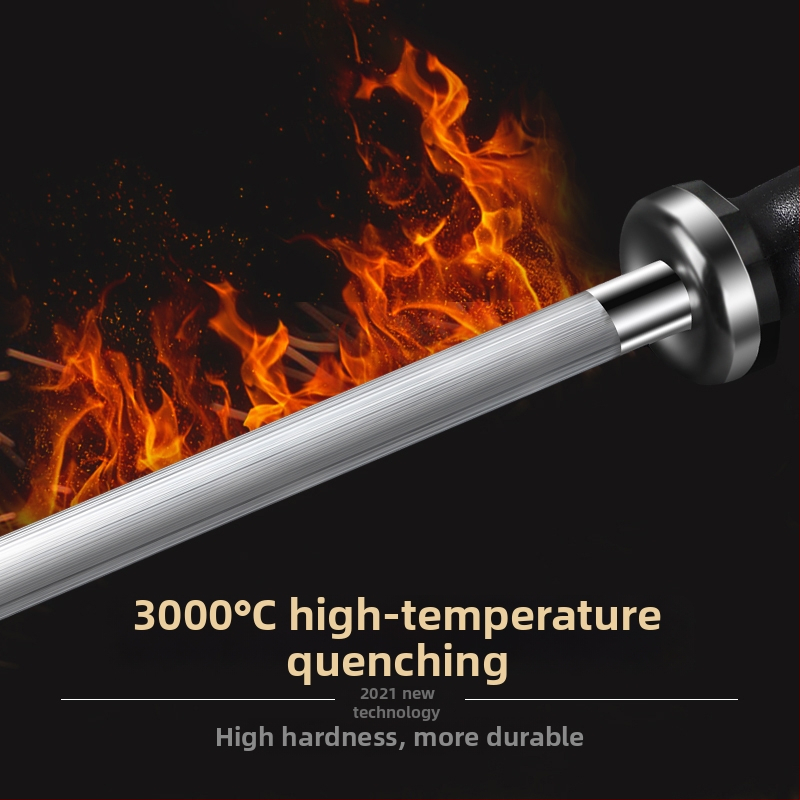 Diamantová brúsna tyč pre mäsiara – viacúčelový nástroj na ostrenie nožov, vlastné logo, spracovanie na objednávku, uvedenie 2024, pôvod Čína