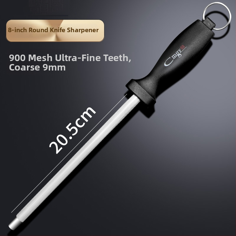 Diamantová brúsna tyč pre mäsiara – viacúčelový nástroj na ostrenie nožov, vlastné logo, spracovanie na objednávku, uvedenie 2024, pôvod Čína