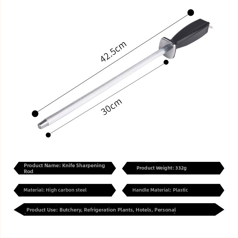 Plochý prút na ostrenie nožov – ručné ostrenie, vysokouhlíková oceľ, značka Xu Niu, moderný minimalistický dizajn, uvedený na trh jar 2020