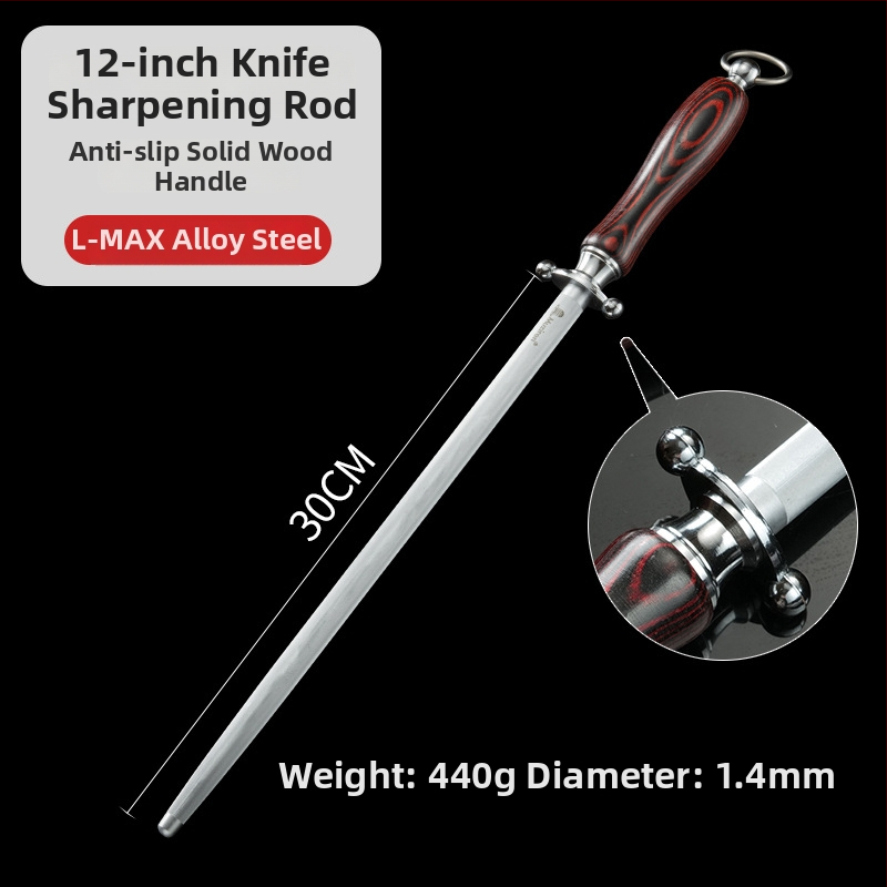 Plochý prút na ostrenie nožov – ručné ostrenie, vysokouhlíková oceľ, značka Xu Niu, moderný minimalistický dizajn, uvedený na trh jar 2020
