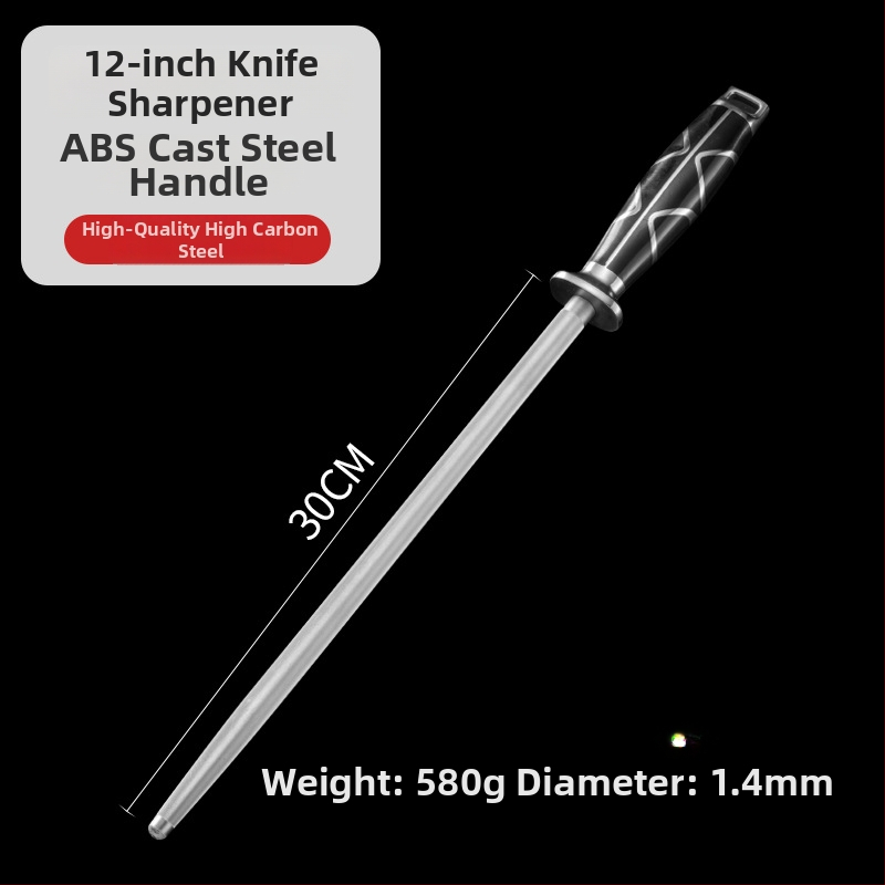 Plochý prút na ostrenie nožov – ručné ostrenie, vysokouhlíková oceľ, značka Xu Niu, moderný minimalistický dizajn, uvedený na trh jar 2020