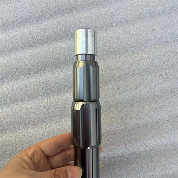 Hliníkové teleskopické tyč na sieť pre rybárstvo — pevný, 1–3 sekcie, hmotnosť 900–2300 g