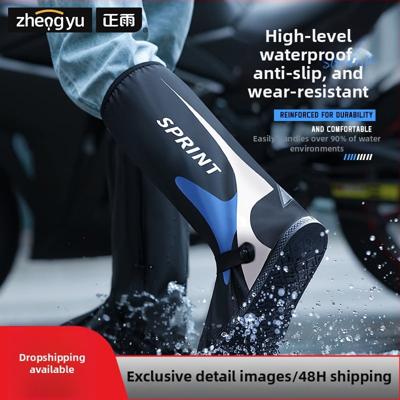 Návleky na topánky – PVC, Vysoké, Nepremokavé, Protišmykové, Odolné voči opotrebeniu