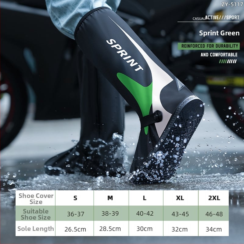Návleky na topánky – PVC, Vysoké, Nepremokavé, Protišmykové, Odolné voči opotrebeniu