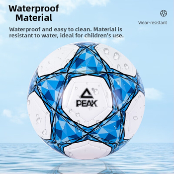 Peak futbal No.5 pre dospelých a deti – štandardná tréningová lopta pre Svetový pohár, PU materiál, šitie strojom, pôvod Zhejiang, bez loga