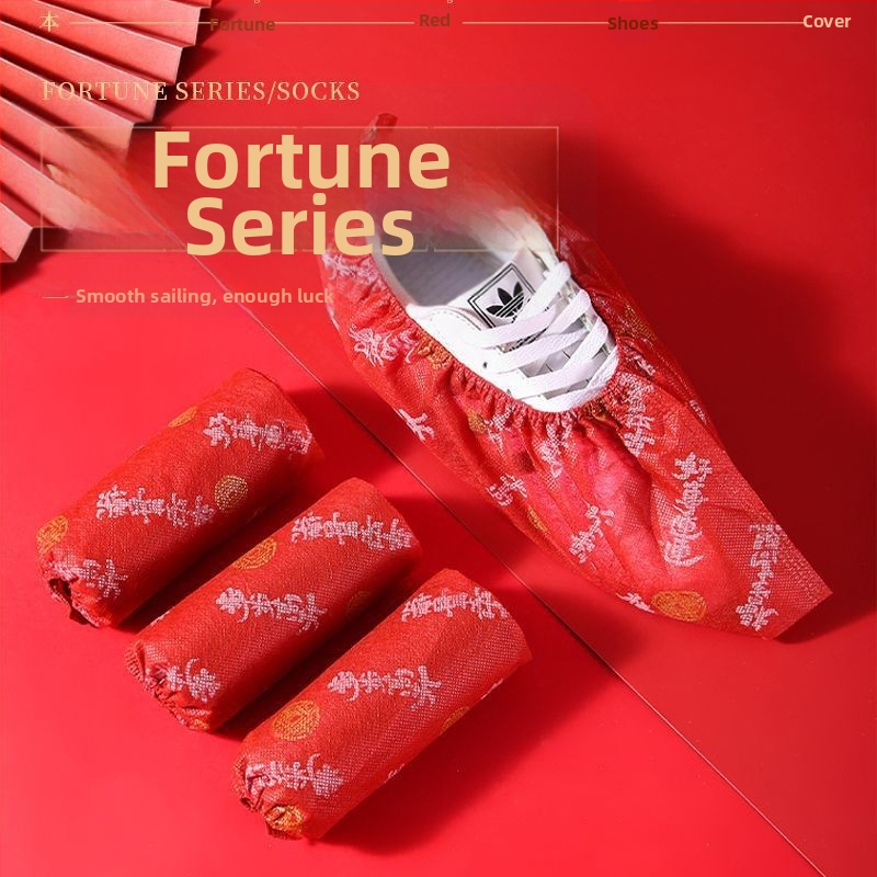 Jednorázové návleky na obuv z netkaného textilu pre dospelých – zosilnené, odolné voči prachu, s motívom zajačika