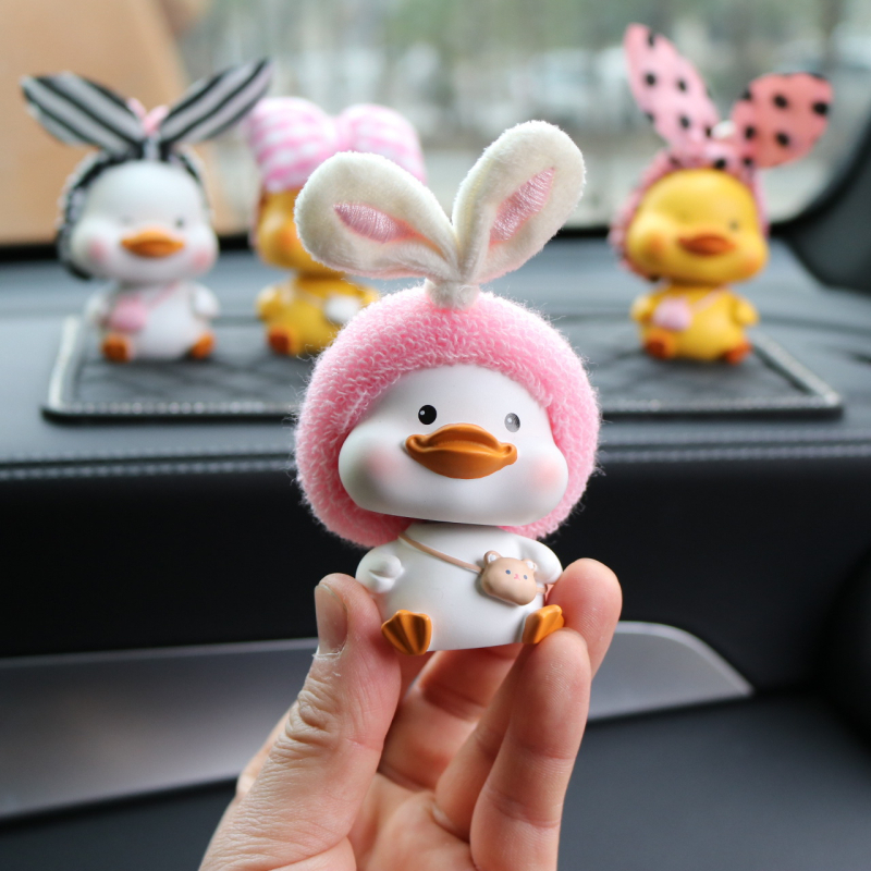 Automobilová vnútorná ozdoba pre centrálnu konzolu, roztomilý kreslený dizajn, model WH43211222