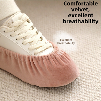 FaSoLa Velúrové návleky na topánky, hrubšie – na vnútorné prostredie, protiskúšavé, odolné voči opotrebeniu; Materiál: Velúr; Balenie: 200 ks.