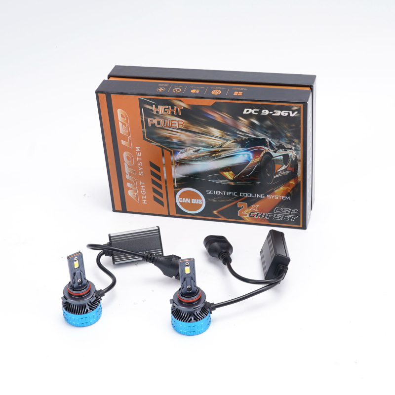 Auto LED žiarovka pre H7/H4/H1 – vysokovýkonná, dvojitý lúč (ďaleký/blízky), 12V-24V